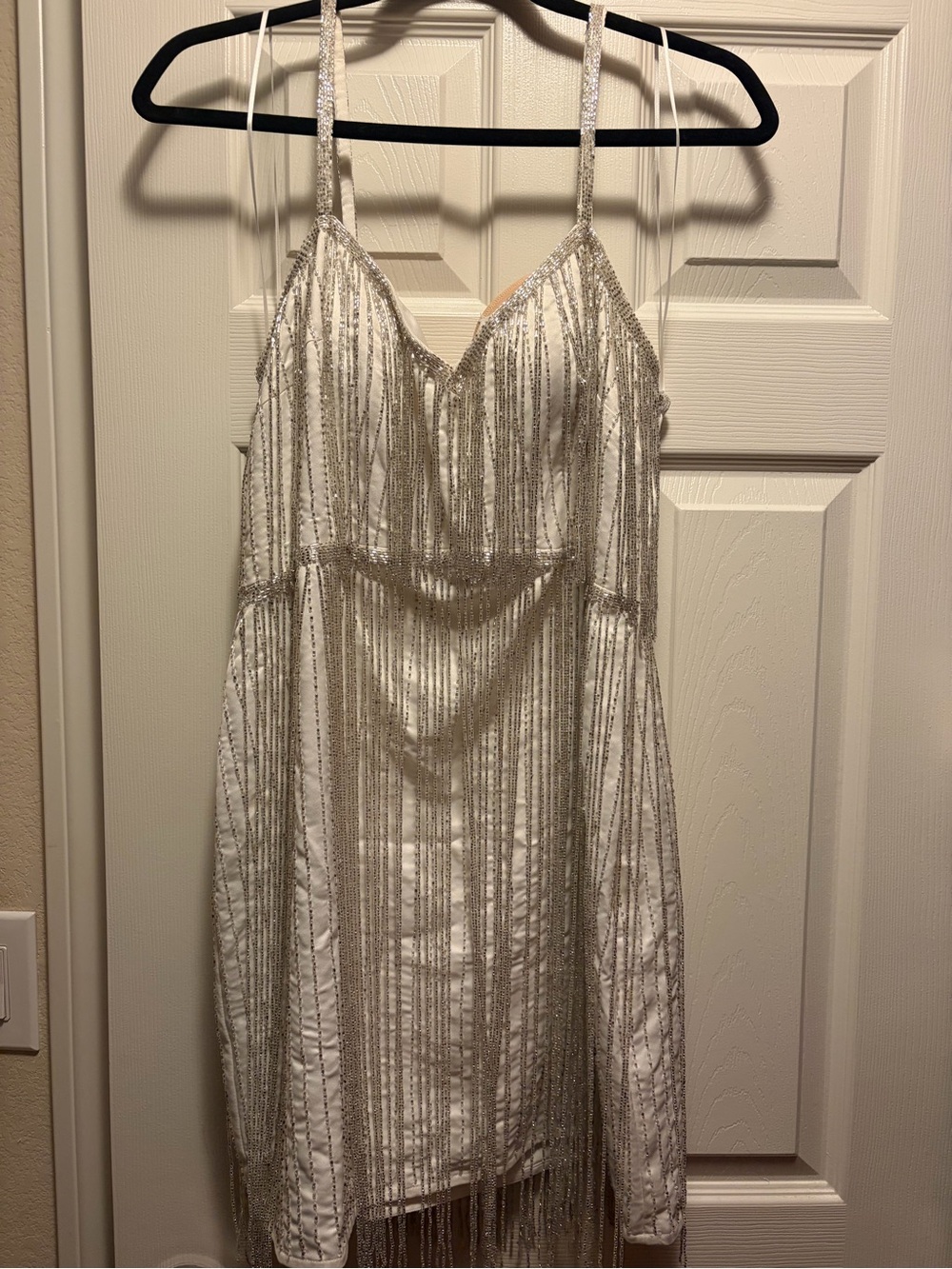 BHLDN White Embellished Bridal Bodice